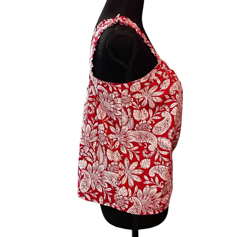 Loft Women’s Flowered Halter Tank Top - Picture 6 of 14